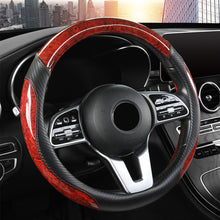 Load image into Gallery viewer, 38cm Car Steering Wheel Cover Peach Wood Grain Non-slip Four Seasons General Motors Handle Cover Advanced Sense Appearance
