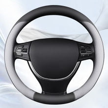 Load image into Gallery viewer, Car Steering Wheel Cover Non-slip PU Leather Auto Anti-Slip For 38cm Steering Wheel
