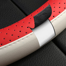 Load image into Gallery viewer, Car Steering Wheel Cover Non-slip PU Leather Auto For 38cm Steering Wheel
