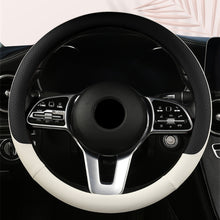 Load image into Gallery viewer, Car Steering Wheel Cover Non-slip PU Leather Auto For 38cm Steering Wheel
