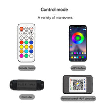 Load image into Gallery viewer, 30cm/1ft Remote Control LED Whip Lights Colorful Flagpole Antenna Whips for UTV ATV Off Road Truck Sand Buggy Dune RZR
