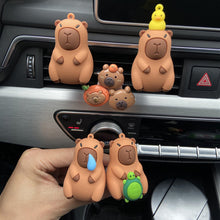 Load image into Gallery viewer, Lovely Car Air Outlet Fragrance Aromatherapy Kapibala Ornament Perfume Diffuser Clip Decoration Accessories
