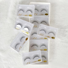 Load image into Gallery viewer, 3 Points 4 Points Doll BJD OB Doll Eyelashes 3D Natural Type Eyes DIY Makeup More Moving Doll Accessories
