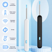 Load image into Gallery viewer, Portable Charging High Definition Visual Ear Scoop Ear Collection Tool Children's Ear Canal Endoscope Ear Spoon Ear Wax

