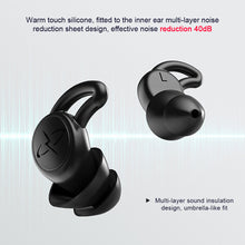Load image into Gallery viewer, Soft Silicone Soundproof Sleep Ear Plugs Noise Reduction Filter for Ears Earplug Professional Anti-Noise Sponge Sleeping Earplugs
