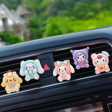 Load image into Gallery viewer, Kuromi Cinnamoroll Creative Car Air Outlet Fragrance Aromatherapy Ornament Perfume Diffuser Clip Decoration Accessories
