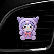 Load image into Gallery viewer, Kuromi Cinnamoroll Creative Car Air Outlet Fragrance Aromatherapy Ornament Perfume Diffuser Clip Decoration Accessories
