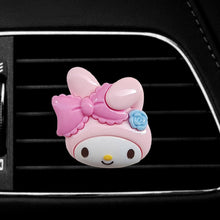 Load image into Gallery viewer, Kuromi Cinnamoroll Creative Car Air Outlet Fragrance Aromatherapy Ornament Perfume Diffuser Clip Decoration Accessories
