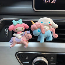 Load image into Gallery viewer, Kuromi Cinnamoroll Creative Car Air Outlet Fragrance Aromatherapy Ornament Perfume Diffuser Clip Decoration Accessories
