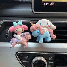 Load image into Gallery viewer, Kuromi Cinnamoroll Creative Car Air Outlet Fragrance Aromatherapy Ornament Perfume Diffuser Clip Decoration Accessories
