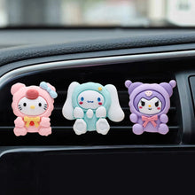Load image into Gallery viewer, Kuromi Cinnamoroll Creative Car Air Outlet Fragrance Aromatherapy Ornament Perfume Diffuser Clip Decoration Accessories

