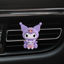 Load image into Gallery viewer, Kuromi Cinnamoroll Creative Car Air Outlet Fragrance Aromatherapy Ornament Perfume Diffuser Clip Decoration Accessories
