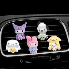 Load image into Gallery viewer, Kuromi Cinnamoroll Creative Car Air Outlet Fragrance Aromatherapy Ornament Perfume Diffuser Clip Decoration Accessories
