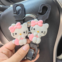 Load image into Gallery viewer, 2Pcs Car Seat Headrest Hooks Storage Hanger Back Seat Organizer Holder Auto Interior Accessories Hook Kuromi Cinnamoroll HelloKitty Mickey Minnie
