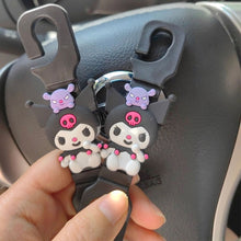 Load image into Gallery viewer, 2Pcs Car Seat Headrest Hooks Storage Hanger Back Seat Organizer Holder Auto Interior Accessories Hook Kuromi Cinnamoroll HelloKitty Mickey Minnie
