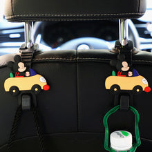 Load image into Gallery viewer, 2Pcs Car Seat Headrest Hooks Storage Hanger Back Seat Organizer Holder Auto Interior Accessories Hook Kuromi Cinnamoroll HelloKitty Mickey Minnie
