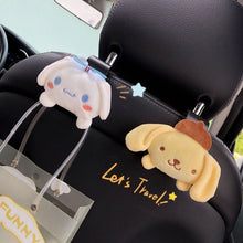 Load image into Gallery viewer, 1PC Car Back Seat Headrest Hooks Storage Hanger Organizer Holder Auto Interior Accessories Hook Kuromi Cinnamoroll Mickey Minnie
