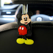 Load image into Gallery viewer, 1PC Car Back Seat Headrest Hooks Storage Hanger Organizer Holder Auto Interior Accessories Hook Kuromi Cinnamoroll Mickey Minnie
