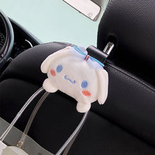 Load image into Gallery viewer, 1PC Car Back Seat Headrest Hooks Storage Hanger Organizer Holder Auto Interior Accessories Hook Kuromi Cinnamoroll Mickey Minnie
