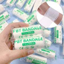 Load image into Gallery viewer, 10rolls 7.5cm x 4.5m Cotton PBT Elastic Bandage Medical Supply Conforming First Aid Gauze For Wound Dressing Emergency Care
