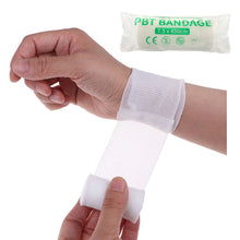 Load image into Gallery viewer, 10rolls 7.5cm x 4.5m Cotton PBT Elastic Bandage Medical Supply Conforming First Aid Gauze For Wound Dressing Emergency Care
