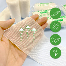 Load image into Gallery viewer, 10rolls 7.5cm x 4.5m Cotton PBT Elastic Bandage Medical Supply Conforming First Aid Gauze For Wound Dressing Emergency Care
