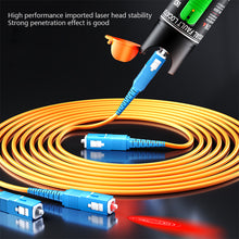 Load image into Gallery viewer, Fiber Optic Cable Tester Pen 1/10/20/30/50/100mw Visual Fault Locator SC/FC/ST 2.5mm Interface VFL 1-100Km Range
