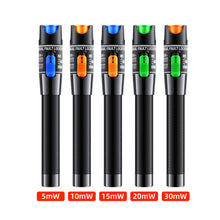 Load image into Gallery viewer, Fiber Optic Cable Tester Pen 1/10/20/30/50/100mw Visual Fault Locator SC/FC/ST 2.5mm Interface VFL 1-100Km Range
