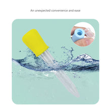 Load image into Gallery viewer, 10Pcs/Set 5ml Silicone Plastic Pipette School Lab Experiment Supplies Dropper Feeding Medicine Liquid Eye Ear Pipette Dropper
