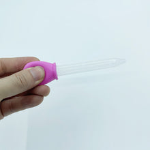 Load image into Gallery viewer, 10Pcs/Set 5ml Silicone Plastic Pipette School Lab Experiment Supplies Dropper Feeding Medicine Liquid Eye Ear Pipette Dropper
