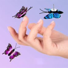 Load image into Gallery viewer, 10-50Pcs Beautiful Butterfly Shape Thumbtacks Pin Push Pins Decor Tacks Pin Cork Board Diy Office Stationery Fixed Photo Wall Nail
