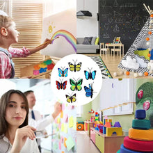 Load image into Gallery viewer, 10-50Pcs Beautiful Butterfly Shape Thumbtacks Pin Push Pins Decor Tacks Pin Cork Board Diy Office Stationery Fixed Photo Wall Nail
