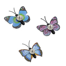 Load image into Gallery viewer, 10-50Pcs Beautiful Butterfly Shape Thumbtacks Pin Push Pins Decor Tacks Pin Cork Board Diy Office Stationery Fixed Photo Wall Nail
