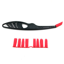 Load image into Gallery viewer, 9 IN 1Glass Glue Angle Scraper Corner Cleaning Caulking Tools Plastic Sealant Spreader Tile Joint Repair Tool Applicator Set
