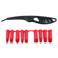Load image into Gallery viewer, 9 IN 1Glass Glue Angle Scraper Corner Cleaning Caulking Tools Plastic Sealant Spreader Tile Joint Repair Tool Applicator Set

