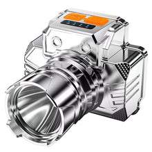 Load image into Gallery viewer, Outdoor Fishing Headlight Flashlight LED Super Bright USB Rechargeable Headlamp Waterproof Display Camping Adventure Flashlight

