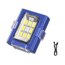 Load image into Gallery viewer, Multifunction Outdoor Sports LED Running Walking Light Pocket Lights USB Rechargable Headlight Flashlight Emergency Lamp
