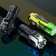 Load image into Gallery viewer, High-brightness Light Flashlight LED USB Rechargeable Mini Tactical Torch Waterproof Camping Hunting Searchlight Flashlight
