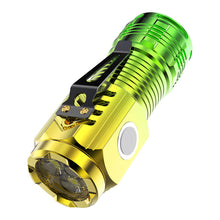 Load image into Gallery viewer, High-brightness Light Flashlight LED USB Rechargeable Mini Tactical Torch Waterproof Camping Hunting Searchlight Flashlight
