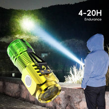 Load image into Gallery viewer, High-brightness Light Flashlight LED USB Rechargeable Mini Tactical Torch Waterproof Camping Hunting Searchlight Flashlight
