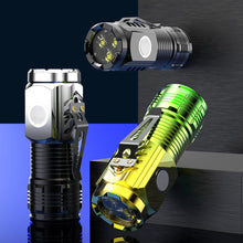 Load image into Gallery viewer, High-brightness Light Flashlight LED USB Rechargeable Mini Tactical Torch Waterproof Camping Hunting Searchlight Flashlight
