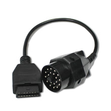 Load image into Gallery viewer, Car Diagnostic OBD Extension Cable OBD II Adapter for BMW 20pin to 16PIN Female Connector e36 e39 X5 Z3 for BMW 20pin to OBDII 16pin
