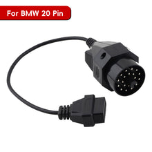 Load image into Gallery viewer, Car Diagnostic OBD Extension Cable OBD II Adapter for BMW 20pin to 16PIN Female Connector e36 e39 X5 Z3 for BMW 20pin to OBDII 16pin
