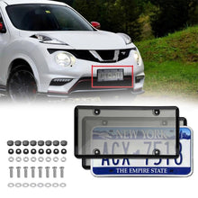 Load image into Gallery viewer, Universal 6Inchx12inch Car American License Plate Frame with Screws Number Plate Car Plate Frame for Auto Truck Vehicles
