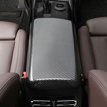 Load image into Gallery viewer, Carbon Fiber Car Center Armrest Box Panel Switch Button Cover Interior Accessories Only For BMW New 3 Series 20-21
