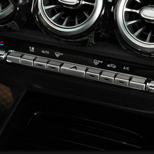 Load image into Gallery viewer, Car Steering Wheel Air Conditioning Button Central Control Mouse and Ignition Engine Start Button Covers Ignition Engine Start Buttons Decorstion Cover Trim Sticker For Mercedes Benz GLB GLA A B CLA
