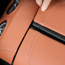 Load image into Gallery viewer, 2Pcs/Set Car Center Armrest Stowing Tidying Armrest Box Panel Cover Leather Interior Accessories For Mercedes Benz 2022 C Class C260L GLC GLC300L 2023
