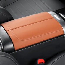 Load image into Gallery viewer, 2Pcs/Set Car Center Armrest Stowing Tidying Armrest Box Panel Cover Leather Interior Accessories For Mercedes Benz 2022 C Class C260L GLC GLC300L 2023
