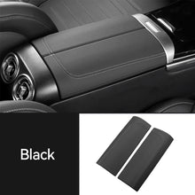 Load image into Gallery viewer, 2Pcs/Set Car Center Armrest Stowing Tidying Armrest Box Panel Cover Leather Interior Accessories For Mercedes Benz 2022 C Class C260L GLC GLC300L 2023
