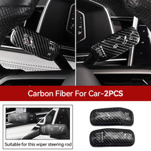 Load image into Gallery viewer, 2Pcs Car Steering Wheel Headlight Switch Control Cover Wiper Switch Trim Accessories for VW Polo Golf 7 Golf 8 Jetta Tiguan

